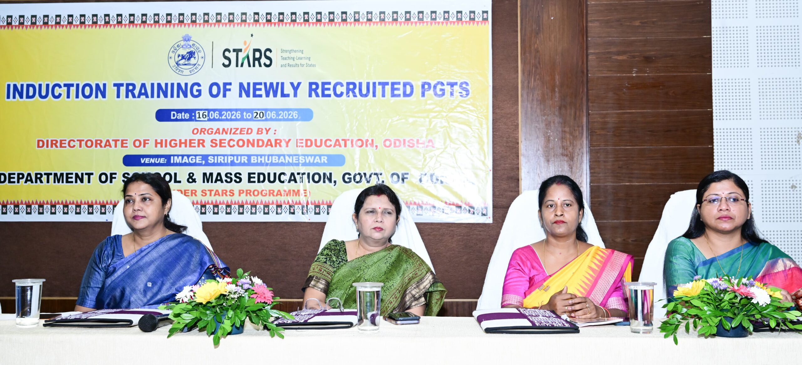 Second Phase Induction program for PGT Teachers Begins